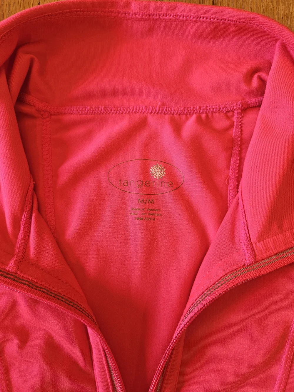 Tangerine Women's Pink Active Zip-Up Jacket